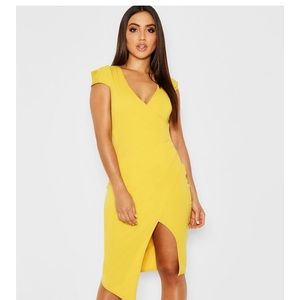 Yellow Cocktail Dress